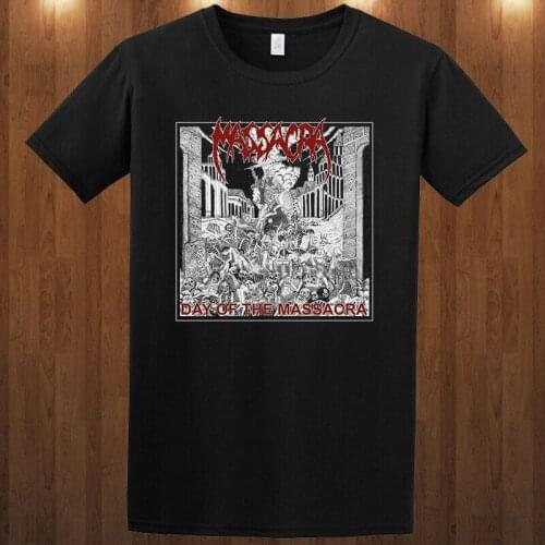 Massacra t-shirt tee Thrash Metal band Pascal S M L XL 2XL 3XL Zero Tolerance