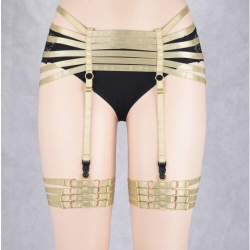 JLX.HARNESS Bondage Harness Lingerie Bondage Shorts Pole dance Go Go dance Exotic shorts fetish gothic style P0180