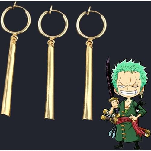 Classic Anime One Piece Sauron Cosplay Ear Clip Men Women Boa Hancock Snake Hankok Luffy Clip Earrings Fashion Jewelry Gift