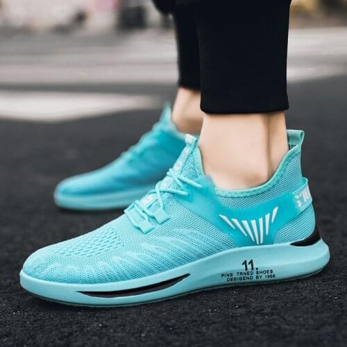 New Sport Running Men Shoes Air Mesh Breathable Men Sneakers New Cushioning Casual Balck Shoes Lightweight Zapatillas De Deporte