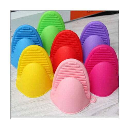 1PCS Kitchen Cooking Microwave Oven Non-slip Mitt Silicone Insulated Glove Colorful Kitchen Accessories cocer en el horno AU196
