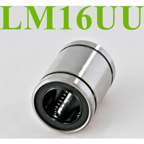 Free shipping 4pcs/lot LM16/LM16UU 16X28X37mm Linear Bushing CNC Linear Bearing for for 3D Printer Parts CNC parts
