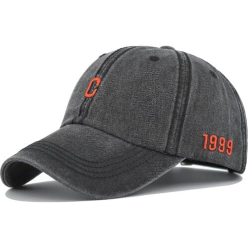 Fashion Casual C Letter Embroidered Baseball Cap Mens And Womens Adjustable Pure Cotton Outdoor Sports Breathable Sports Cap