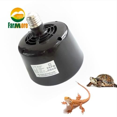 Heating Lamp Fan 5W~100W Adjustable Pet Heater Insulation Lantern Turtle Lizard Reptile Incubator Box Temperature Controller