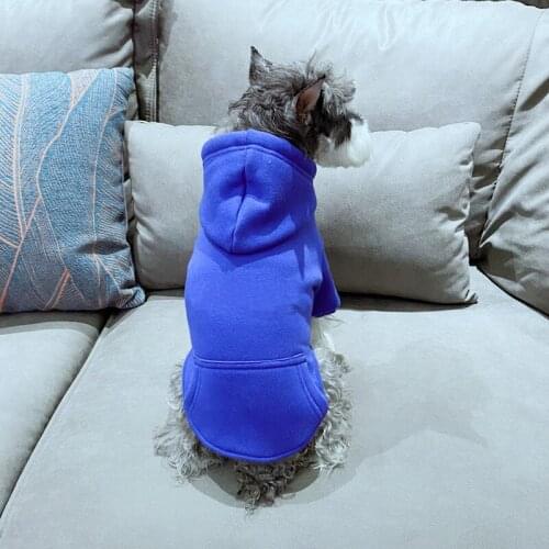 Pet Dog Clothes for Small Medium Dogs Fashion Dog Hoodie Schnauzer Designer Clothing Dogs Pets Costume A187