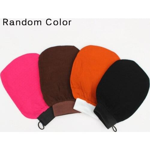 Exfoliating Hammam Gloves Mitten Remove Dead Skin Bath Body Scrub Mitt Deep Exfoliation Glove Skin Exfoliator Mitt Random Color