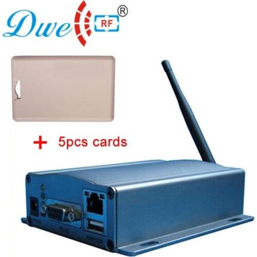 Warehouse management system 2.4GHz 2 meters rs232 omnidirectional active rfid reader with 2dbi rfid antenna
