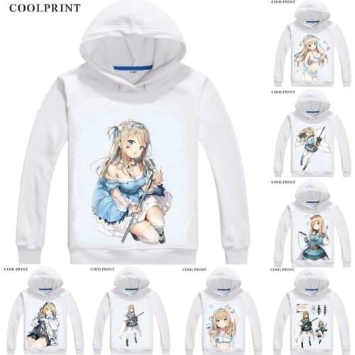 Suomi Kp-31 Kp31 Mens Hoodies Girls Frontline Girls' Doujinshi Anime Sweatshirt Streetwear Custom Hoodie Costume Hooded