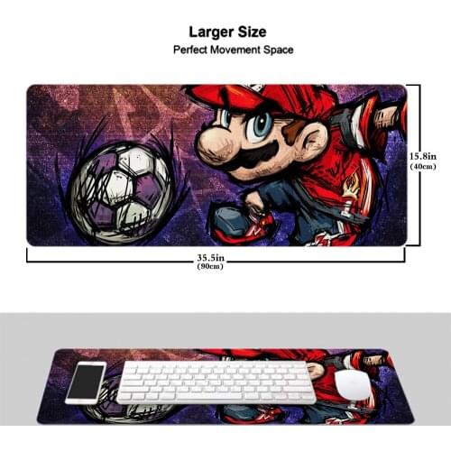 Marios mousepad 800x400x3mm cute gaming mouse pad gamer mat Mass pattern game computer desk padmouse keyboard large play mats