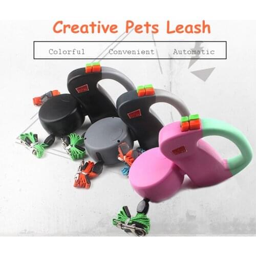 Reflective Retractable Dog Leash Automatic Flexible Dog Puppy Cat Traction Rope Belt Dog Leash for Small Medium Dogs Pet Product