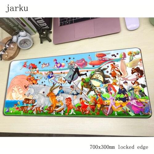 Tonari no Totoro pad mouse computador gamer mause pad 700x300X2MM padmouse big anime mousepad ergonomic gadget office desk mats