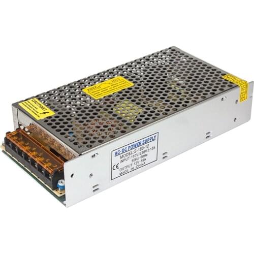 DC12V Transformer Power Supply Switch Adapter 15w/24w/60w/100w/120w/180w/240w AC 100-240V For LED Strip