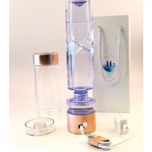 SPE/PEM Hydrogen Water Bottle Hydrogen Water Generator Help Slimming Detox