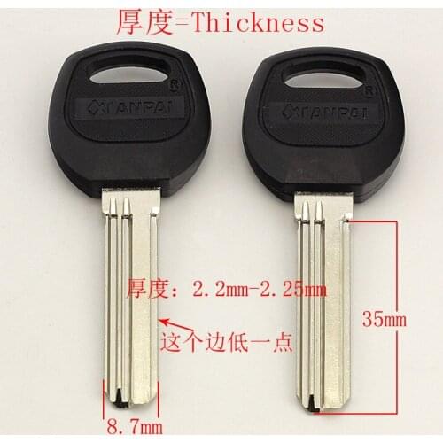 B068 House Home Door Key blanks Locksmith Supplies Blank Keys 25 pieces/lot