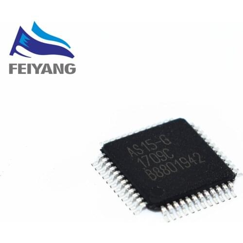 10PCS AS15-G AS15 AS15G QFP48 Original LCD chip