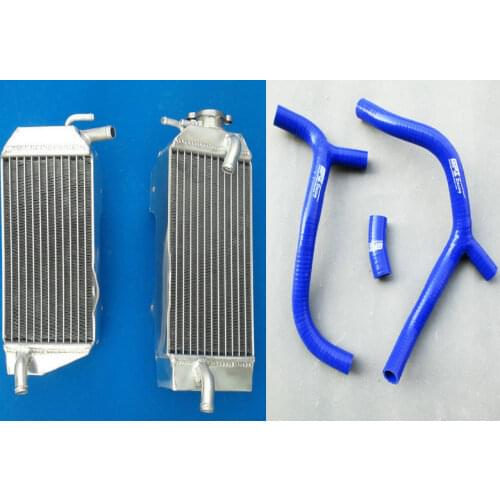 Aluminum radiator and hose FOR HONDA CRF450R CRF450 09 10 11 12 CRF 450 R 2009 2010 2011 2012
