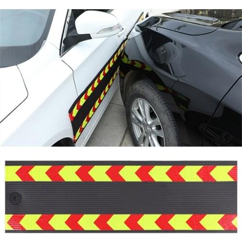 Car Sticker Door Anti-collision Magnetic Soft Adhesive Strip Universal Scratch-proof Body Edge Guard Reflective Protection Pad