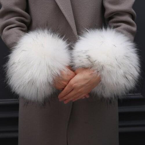 Free shipping Thickening Faux fur sets of bracelet wrist cuff wrist imitation faux hair hand ring sleeve imitation fur sleeves