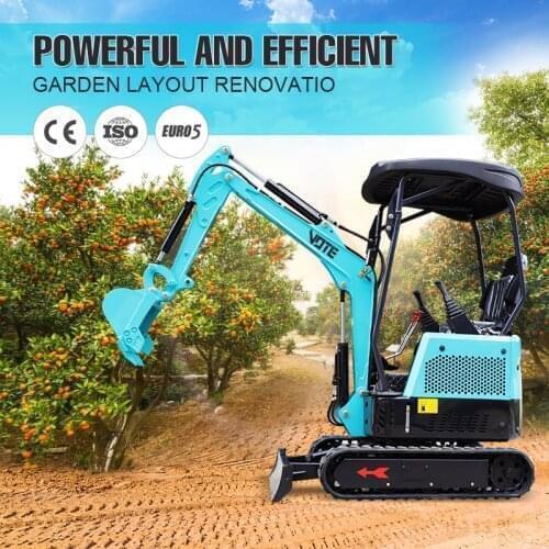 CE/ISO Standard Crawler Excavator Mini Digger 1500KG Swing Arm Excavation Machine Cost