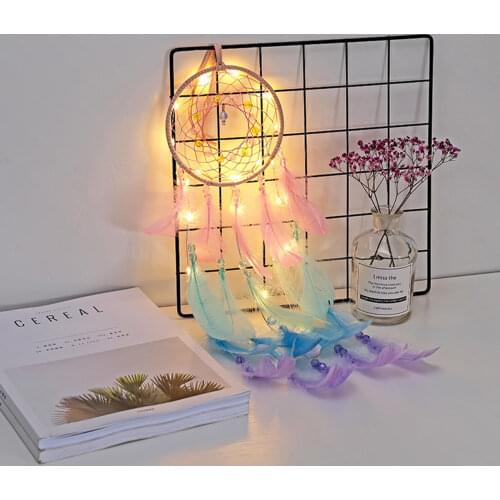 Handmade Large Dream Dream Catcher Christmas Room Decoration Boho Room Decor Girls Kids Room Nursery Gifts