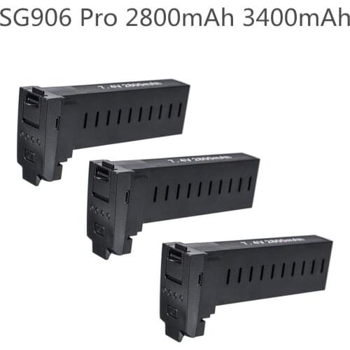 Limskey SG906 PRO Spare Battery GPS Drone Self-Stabilizing Gimbal 7.4V 2800 mAh 3400mah Battery Brushless Quadcopter Drones