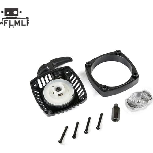 Easily Starting Pull Starter Set ( No Need To Change Flywheel) Fit Zenoah CY 32cc Engine for 1/5 HPI ROFUN ROVAN KM Baja Losi
