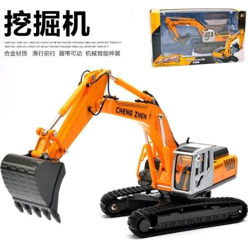 Alloy engineering truck, excavator model ,excavator children toy truck ,forklift truck boy ,Childrens toy car models