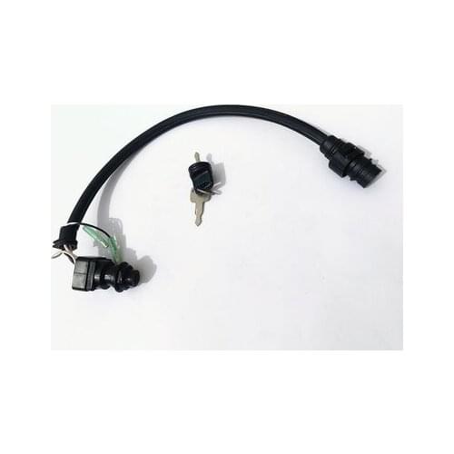 Use For Yamaha Outboard Engine Control Box 6h3-82510-02 Main Ignition Key Switch Assembly 10 Pin