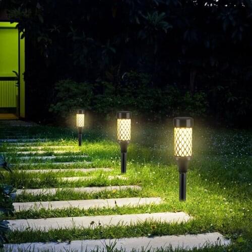 Solar Powered Lawn Lamps 10 Led Lamp Outdoor Lighting Garden Lamp Waterproof Wireless Lawn Lamp Path Yard Lantern Led Solar Lamp
