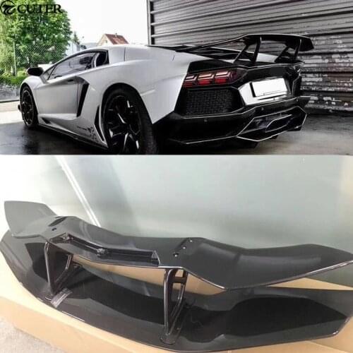 LP700 Carbon Fiber Rear Roof Spoiler Wing for Lamborghini Aventador LP700 DMC style 2015