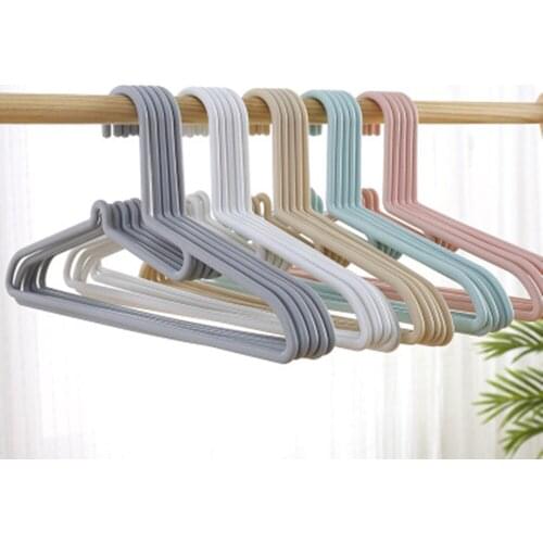 2019 New Hot Sale 5 Pcs Simple Home Student Dormitory Multifunction Collar Skid Clothes Hanger