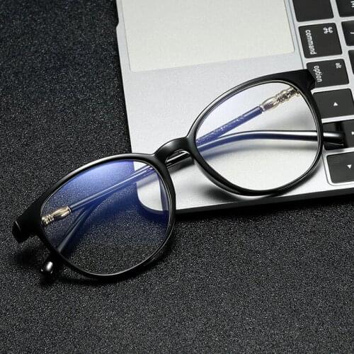 Anti blue light glasses women clear lens computer glasses men Anti Blue Ray Goggle Blocking Screen Glasses Round reading eyewear