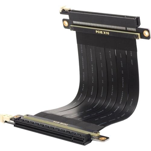 PCIe GEN3 PCI-E 3.0 16X To 16X (Female To Female) GPU Extender Riser Extension Cable For High-end Graphics Card