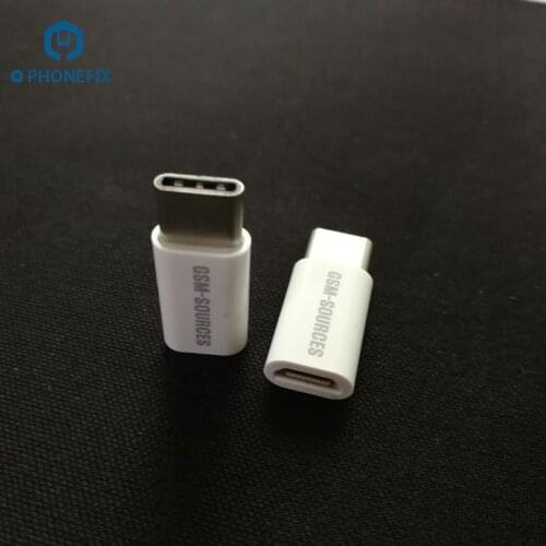 5pcs Micro USB To Type-C Adapter Converter for Samsung HUAWEI for LG G5 G6 Xiaomi Mi 6 5 4S Charging Data USB OTG Connector