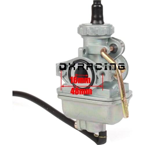 Hand Choke PZ16 16mm Carb Carburetor For KEIHI 50cc 70cc pit dirt bike motorcycle motorcross
