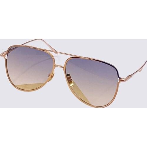 Brand Desgin Pilot Sunglasses Women Gradient Sun Glasses Mirror Vintage Outdoor Driving Eyeglasses Summer UV400