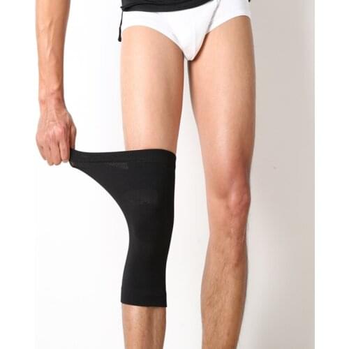 CHAO BA 1 Pair Cycling Running Knee Brace Elastic Sport Knee Protector Knee Pads Compression Sleeves For Fitness Home Warmth