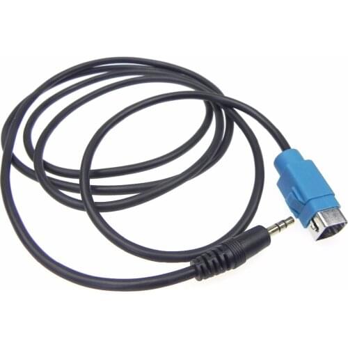 10pcs High Qualty Alpine kce-237b CDE101 102e 105 117 305S 123e AUX cables 143.5cm Hot