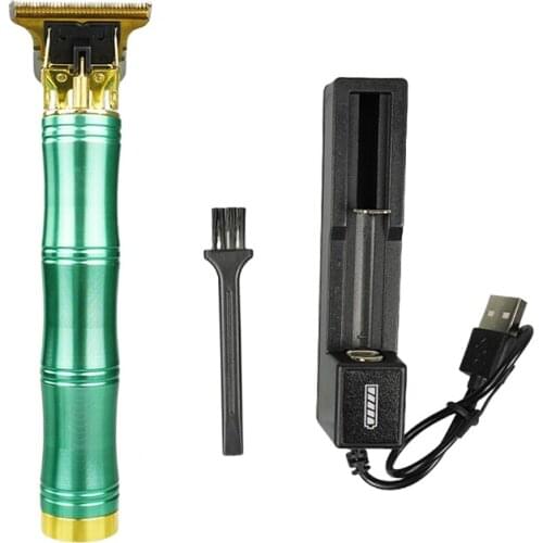 USB HC-403 Hair Clipper Professional Electric Hair Trimmer Barber Shaver Trimmer Beard 0mm Men Hair Cutting Machine for Men F35