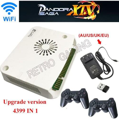 4399 in 1 Pandora Saga Box 14 Jamma motherboard PCB game console HD video with 3/4p game can add game pause function VGA