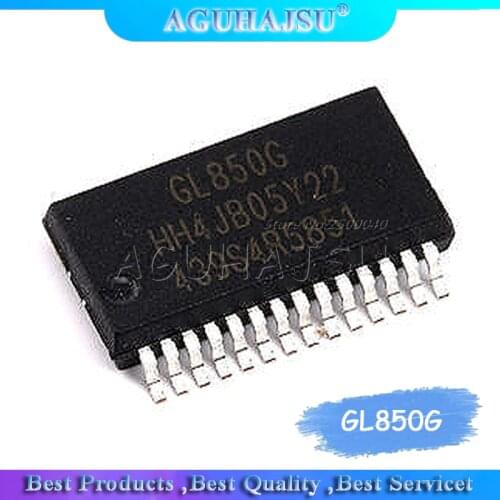 5pcs/lot GL850G SSOP-28 USB 2.0 hub controller chip new original