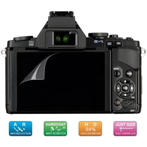6pcs, 3pack) LCD Guard Film Screen Display Protector for Olympus OM-D E-M5 / EM5 / E M5 Digital Camera