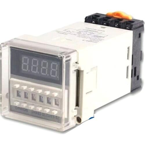 DH48S-2Z 2Z Delay Relay Time Relay with Socket AC110V AC220V DC24V DC12V 8 Pins timer module