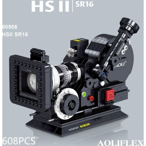Modern Movie camera mini block assemble model Ordroes HS II SR16 building bricks educational toys collection for kids gifts