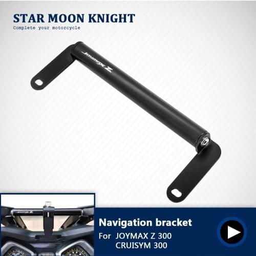 For SYM JOYMAX Z 300 for CRUISYM 300 Windshield Mount Navigation Bracket GPS Smartphone Holder Motorcycle