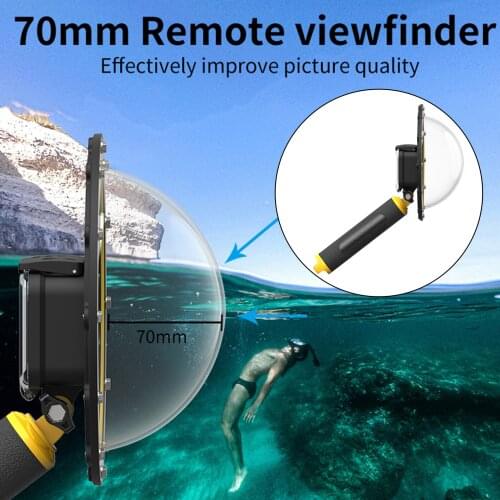 Dome Port for GoPro9 for Diving Underwater Camera Cover Anti-Fog Kit 30m