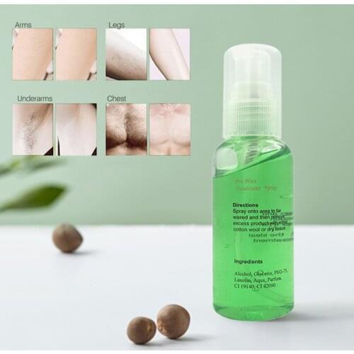50ml Natural Hair Removal Cleansing Liquid Firming Painless Skin Repair Liquid