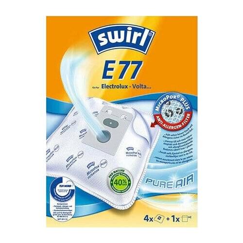 SWIRL E77 4 bags microfiber cleaner ELECTROLUX Z133 HUSQVARNA Q200