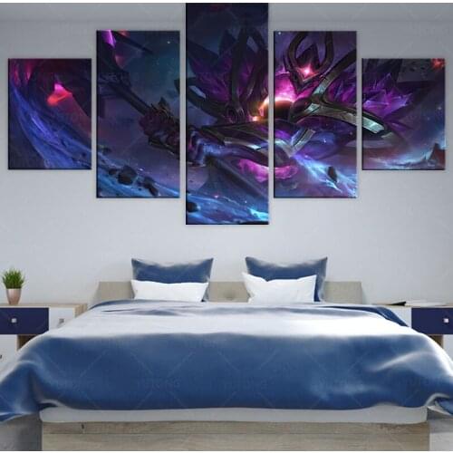 DARK STAR MORDEKAISER Mordekaiser LOL Popluar Video Game Posters and Prints Canvas Painting Wall Art Unframed