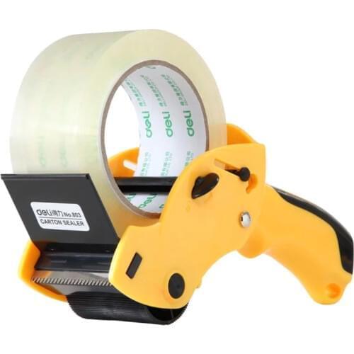 Tape Cutter Dispenser Manual Sealing Device Baler Carton Sealer Width 6cm/2.36in Packager Cutting Machine Easy To Operate Q1JC